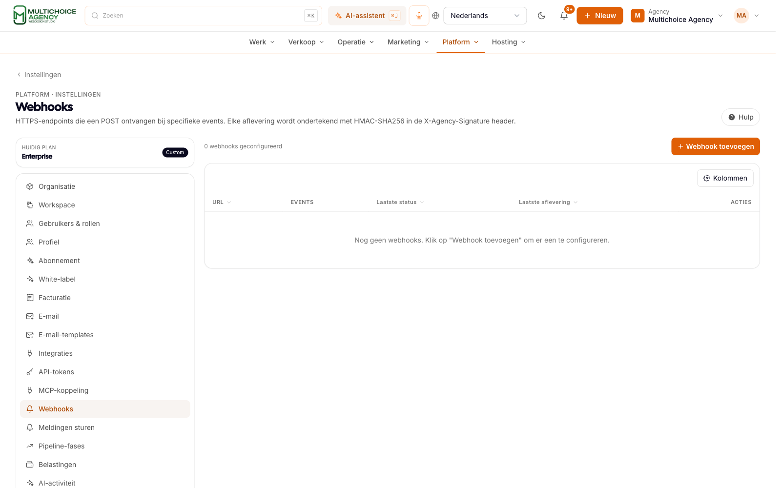 All client communication logged automatically